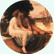 Lord Frederic Leighton Acme and Septimius oil painting on canvas